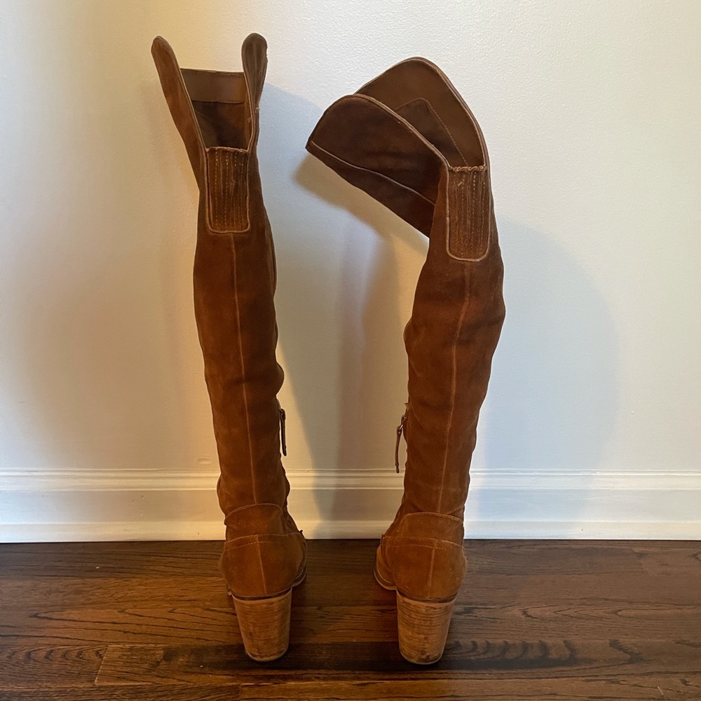 Dolce Vita Ohanna Suede Over The Knee Boots Gem